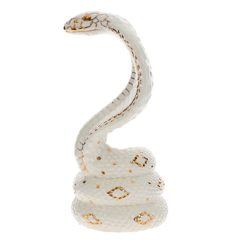 GAEM Фигурка декоративная "Змея", L10 W9 H20 см