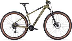 Велосипед CUBE 2023  Aim Race olive´n´black  24"