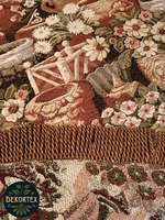 Гобеленовая скатерть Горшечная лавка D 160 см