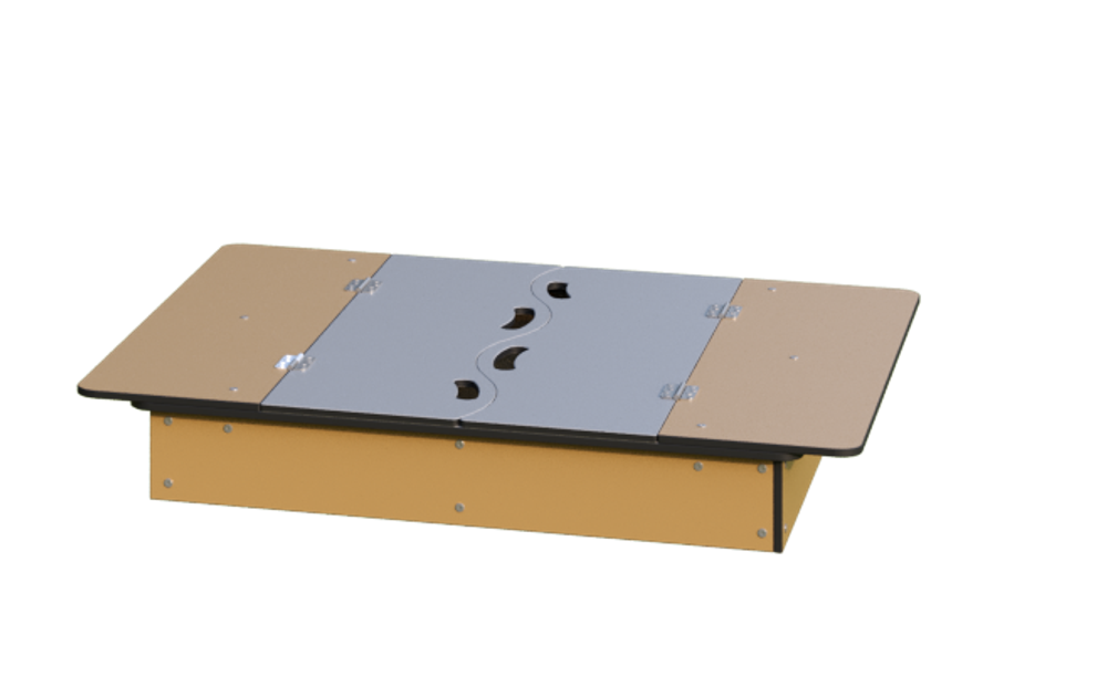 Песочница с крышкой Romana 057.36.10