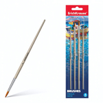 Кисти 4шт. синтетика (ErichKrause)