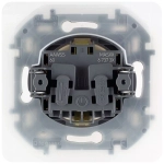 INSPIRIA Розетка 2К+3 IP44 слоновая кость 673741