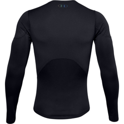 Мужская теннисная футболка теннисная Under Armour Rush Heatgear 2.0 Comp LS - black