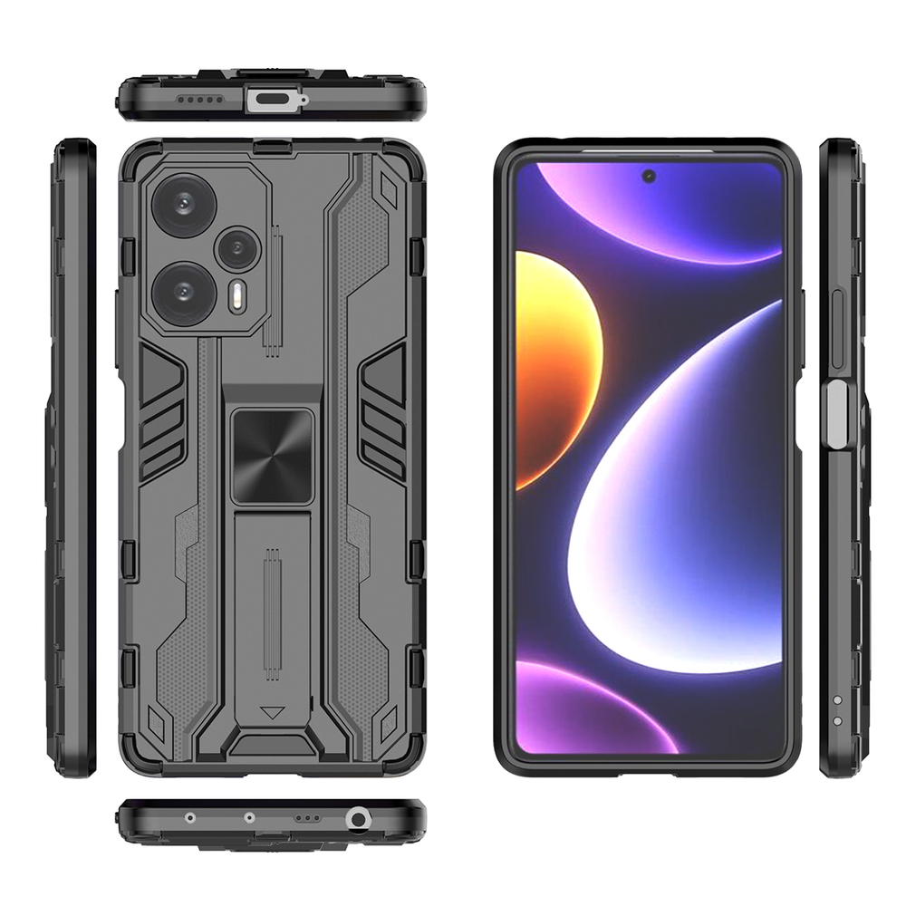 Противоударный чехол с подставкой Transformer для Xiaomi Poco F5