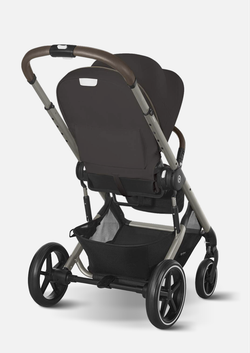 Cybex Детская коляска Balios S Lux BLK 2 в 1 цвет Chocolate Brown