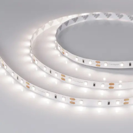 Светодиодная лента RT-A60-8mm 12V Day4000 (4.8 W/m, IP20, 2835, 5m) (Arlight, Открытый) 011568(2)
