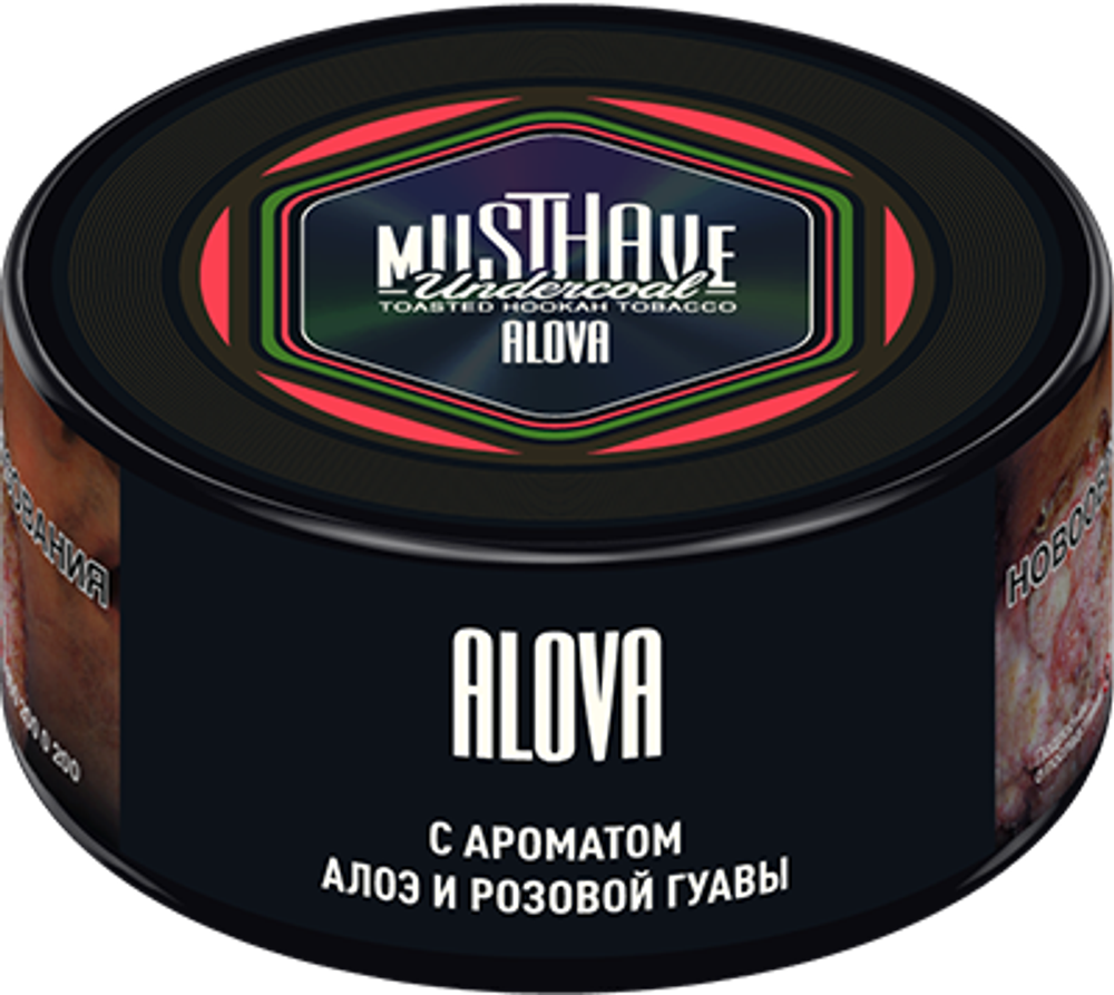 М. Табак для кальяна Must have Alova (Алое, розовая гуава) 25гр