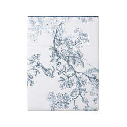 Постельное белье 2 спальное евро Alexandre Turpault Canopee голубое