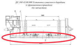 ДС-168 43.15.000 Рама