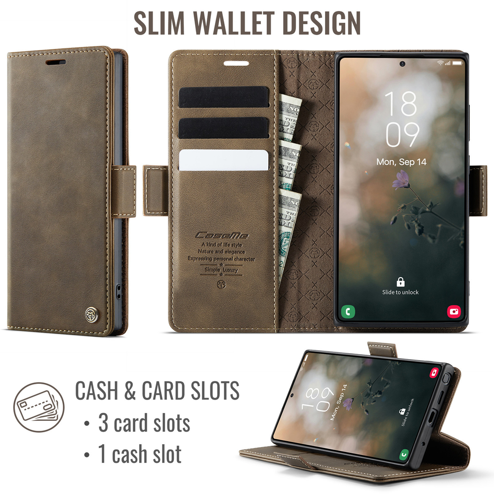 Чехол-книжка CaseMe RFiD Samsung Galaxy Note 10+