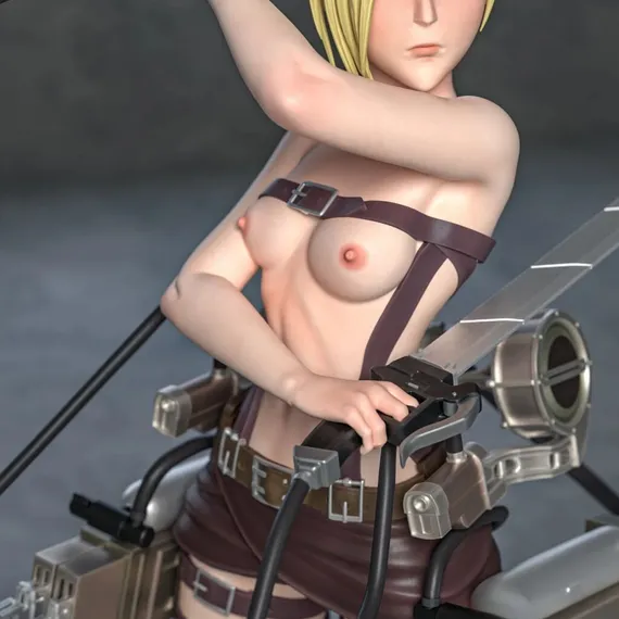 Annie with NSFW ver. - Attack on Titan