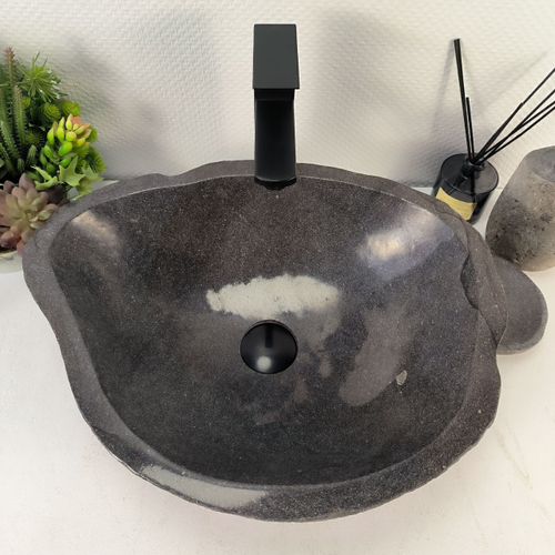 Раковина из речного камня RS-65203 49*39*15 0856