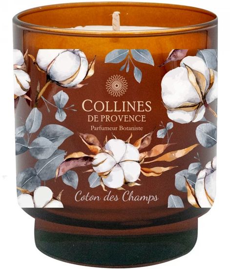 Cotton Breeze, свеча Fraicheur Vegetale collection, Collines de Рrovencе