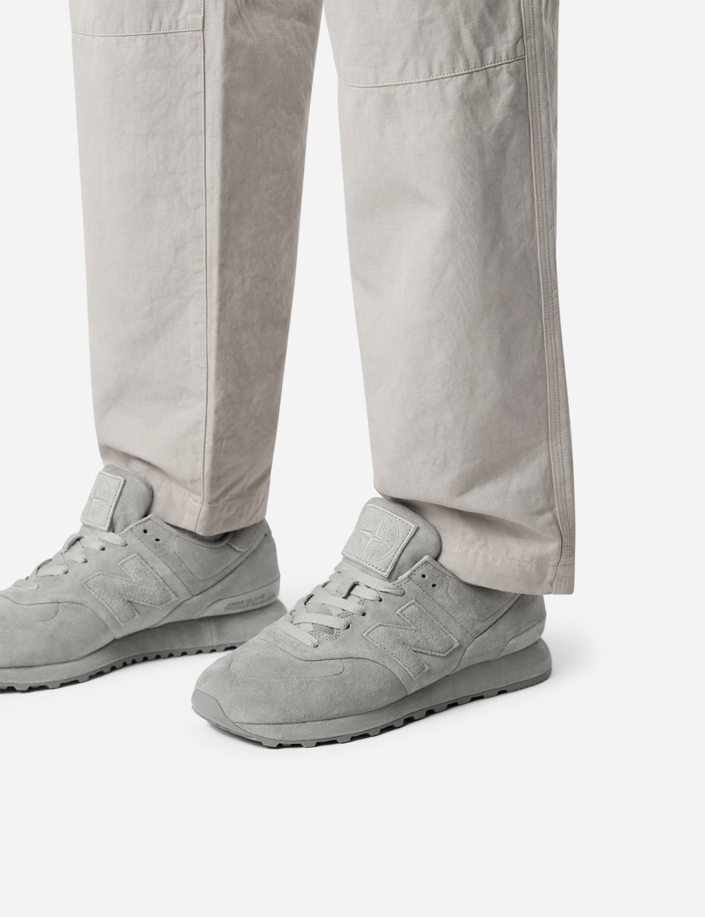 New Balance x Stone Island 574 Ghost "Dust Grey"