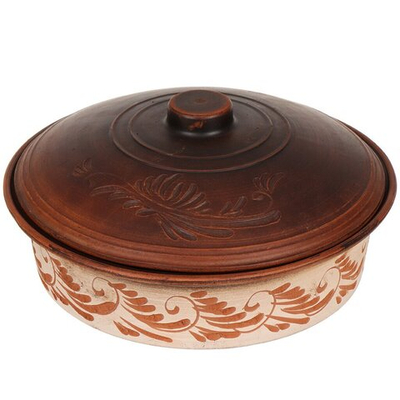 Глиняная форма для запекания.