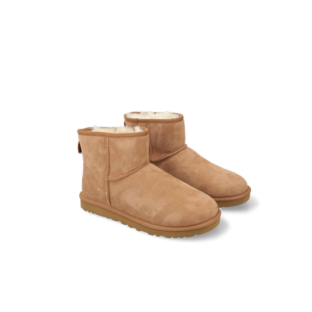 Утепленные высокие сапоги M CLASSIC MINI UGG - коричневый(1002072)