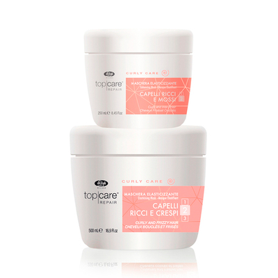 Маска для вьющихся и непослушных волос Lisap Тор Care Repair Elasticising Mask Curly and Frizzy Hair