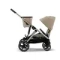 Детская коляска для двойни Cybex Gazelle S 2 в 1 TPE Almond Beige