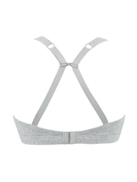 Бюстгальтер-топ с мягкими чашками (Размер: 3B) (Цвет: серый меланж)