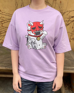 Футболка BMGBRAND Demon Сиреневый