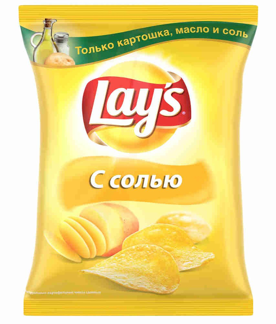 Чипсы Lays 140 гр Соль (19)