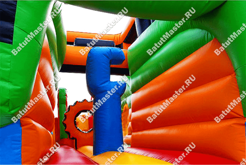 Коммерческий надувной батут "Трактор"