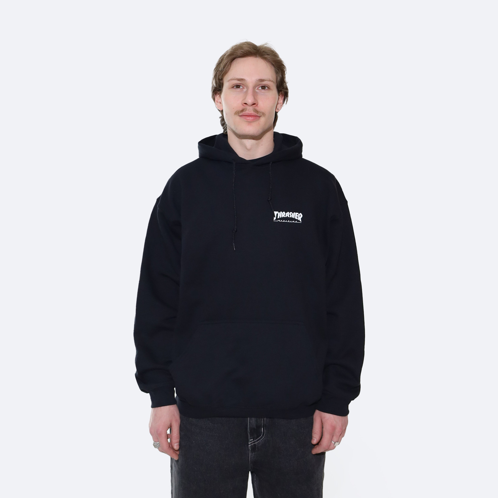 Худи Thrasher Little Thrasher Hood (black) артикул:lWLB9k-dh-ZiyYe5RZ2pt3 - купить в магазине Дайс