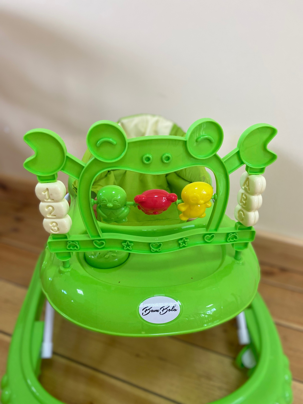 BAMBOLA Ходунки Краб (8 колес,игрушки,муз) (64*55*53) Green/Зеленый