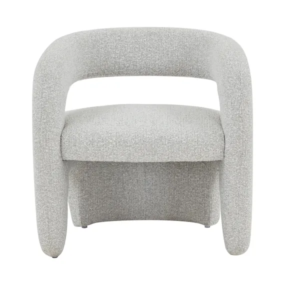 Лаунж-кресло Boon, жемчужное букле