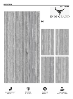 Керамогранит glossy №6, 60х120, 6421