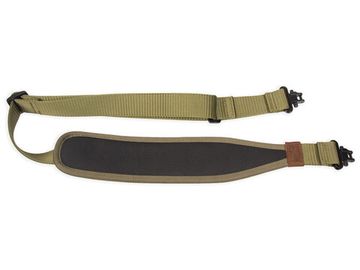 Ремень оружейный ShotTime нескользящий с быстросъемными антабками, ширина 7см, длина 87- 118см, нейлон/неопрен, олива