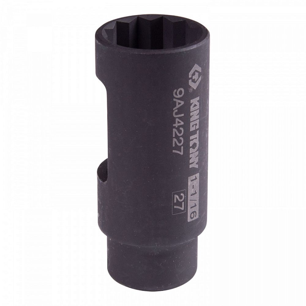 KING TONY (9AJ4227) Головка для дизельных форсунок, 27 мм, глубокая