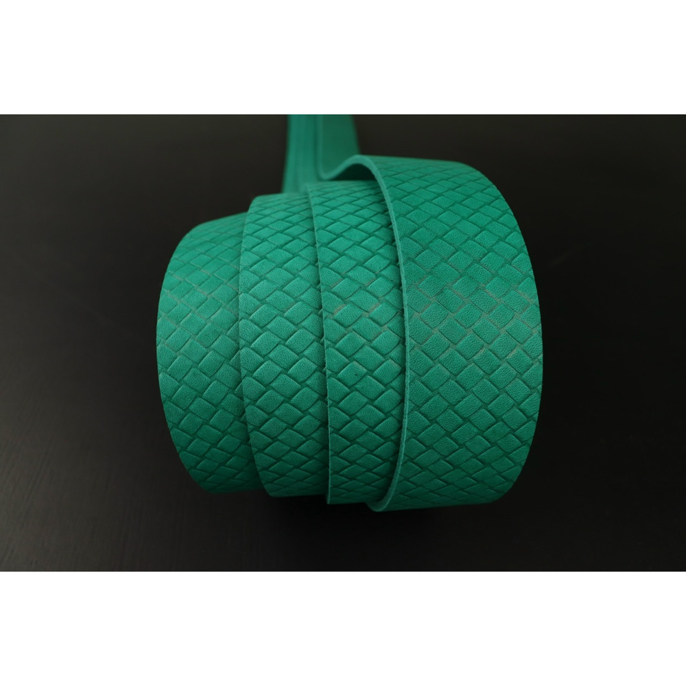 Ременная заготовка Малахит + Симметрия⠀ ⠀