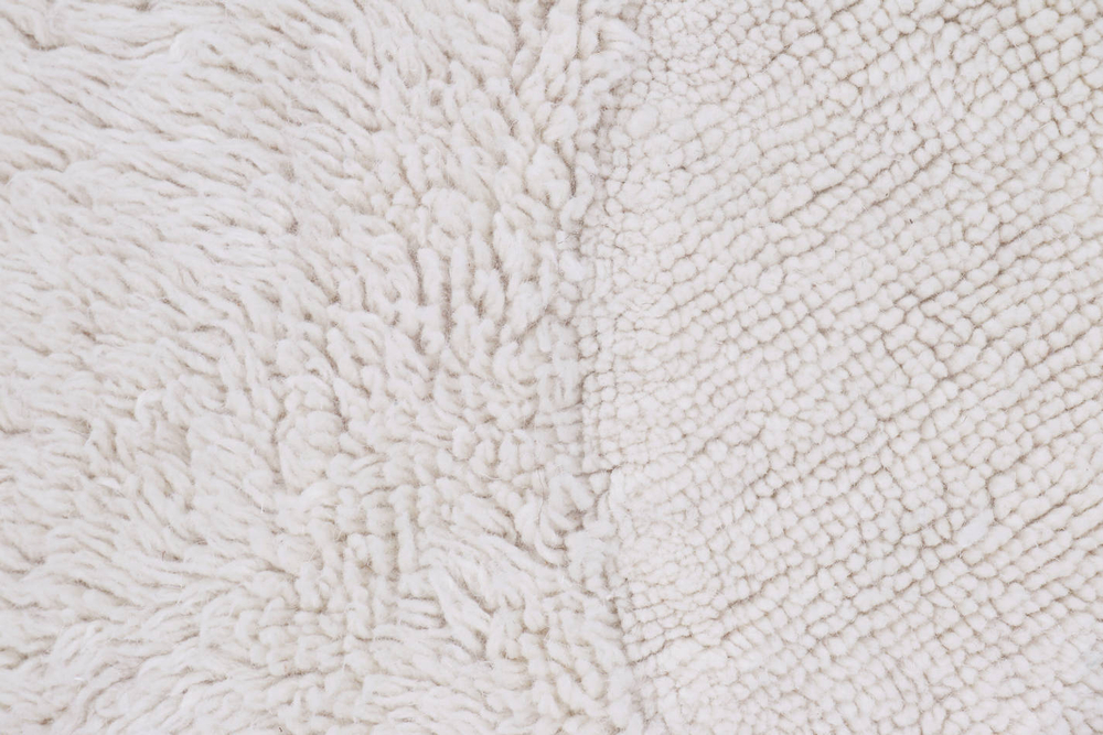 Шерстяной стираемый ковер Lorena Canals Arctic Circle - Sheep White (250 Ø см)