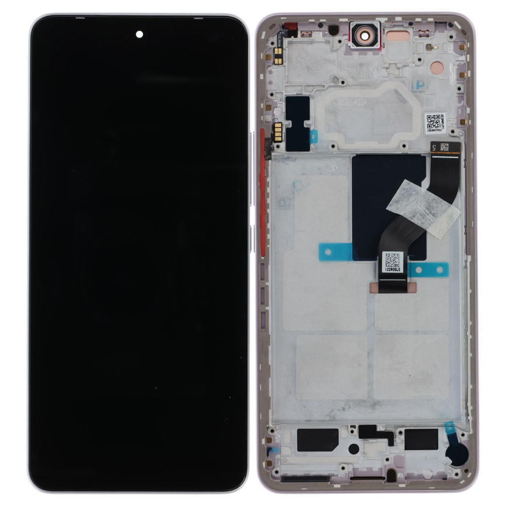 Xiaomi 12 Lite (2203129G) - Дисплейный модуль в сборе (в рамке) (АСЦ)