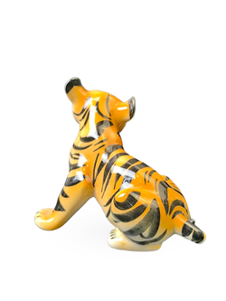 Фарфоровая статуэтка "Тигренок" ЛФЗ