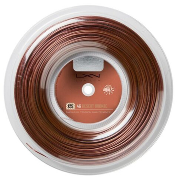 Струны теннисные Luxilon 4G 125 (200 m) - desert bronze
