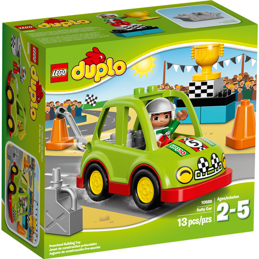 LEGO Duplo: Гоночный автомобиль 10589 — Rally Car — Лего Дупло