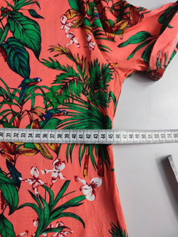 Блузка Yest из вискозы с принтом 42-44 размер