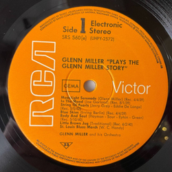 Винтажная виниловая пластинка LP Glenn Miller And His Orchestra Гленн Миллер (Germany 1975)