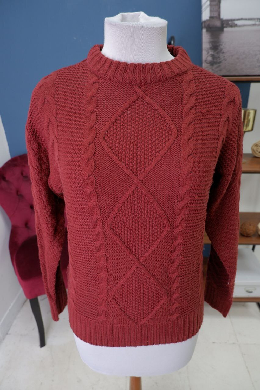 Джемпер Terranova вязаный 44 размер