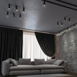 370871 OVER NT22 417 черный/золото Светильник накладной IP20 GU10 9W 220V SLIM