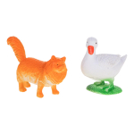 Набор домашних животных 4шт, пакет DN618-5