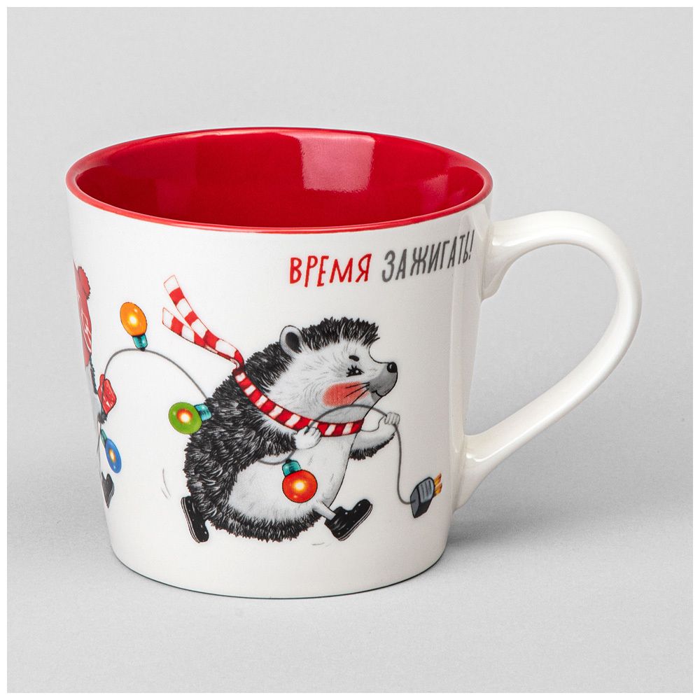 КРУЖКА LEFARD "ВРЕМЯ ЗАЖИГАТЬ " 430МЛ