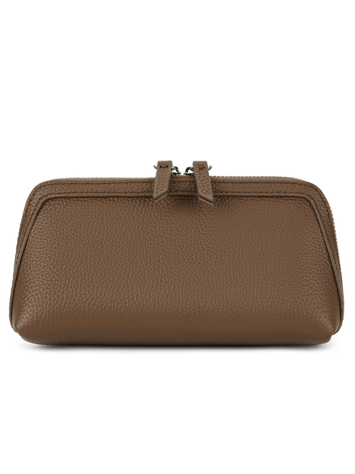 Cosmetic bag MONTBLANC NEW S chocolate color