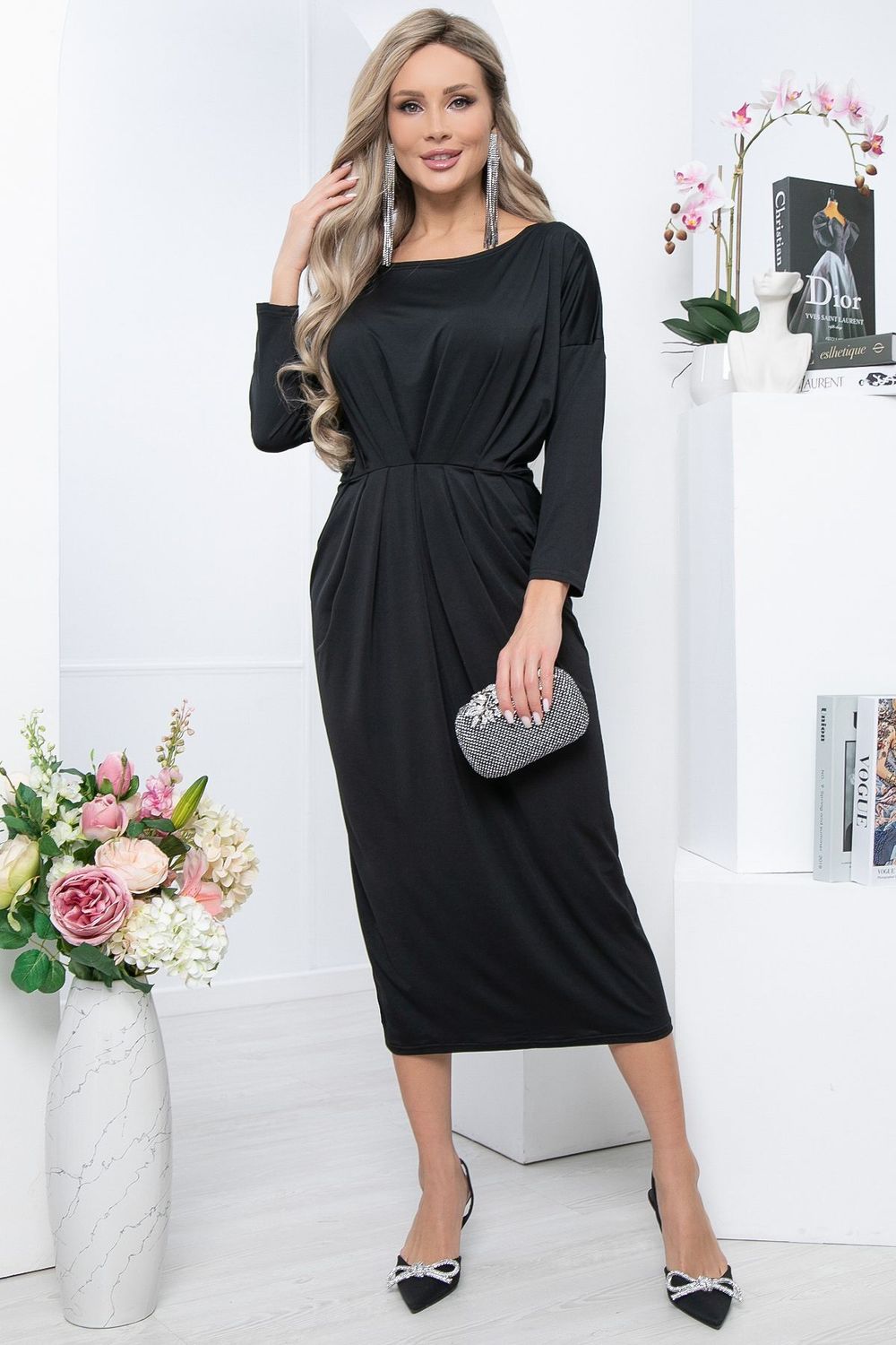 Платье "Персефона" (блэк) П5162 LT Collection