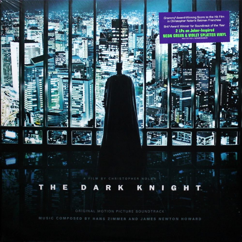 Soundtrack / Hans Zimmer, James Newton Howard: The Dark Knight (Limited Edition)(Coloured Vinyl)(2LP)