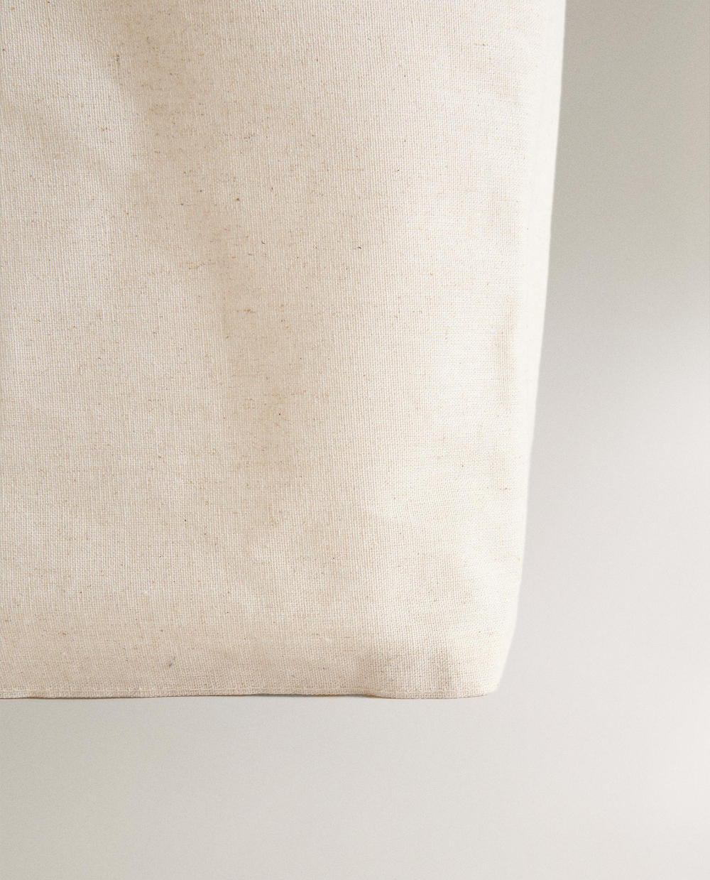 Zara Home Корзина изо льна, цвет бежевый, 58 см