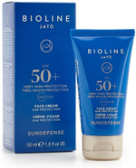 Крем для лица чувствительных зон Bioline JaTo Face Cream-age protection spf 50+ 50 мл