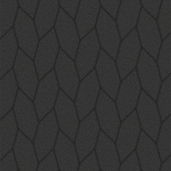 Тротуарная плитка СКОШЕННЫЙ ШЕСТИУГОЛЬНИК - Стандарт Черный